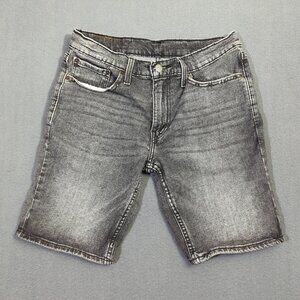 Levi's Jean Shorts Men's 31 Black Denim 511 Jorts